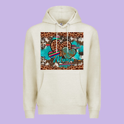 Hearts Mama Premium Hoodie Designed By Artiststas