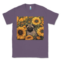 Lavender pug Classic Tee - Unal Design