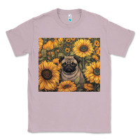 Lilac pug Classic Tee - Unal Design