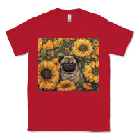 Red pug Classic Tee - Unal Design