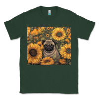 Sports Green pug Classic Tee - Unal Design