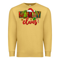 Antique Gold christmas mammy claus Premium Sweatshirt - FaDigitalArtStudio