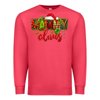 Cardinal christmas mammy claus Premium Sweatshirt - FaDigitalArtStudio