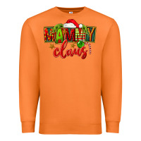 Carrot christmas mammy claus Premium Sweatshirt - FaDigitalArtStudio