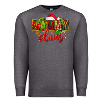 Charcoal Heather christmas mammy claus Premium Sweatshirt - FaDigitalArtStudio