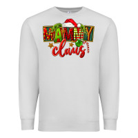 Dove Grey christmas mammy claus Premium Sweatshirt - FaDigitalArtStudio