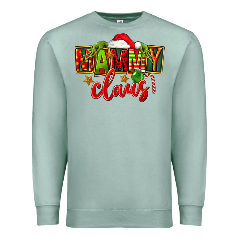 Christmas Mammy Claus Premium Sweatshirt by FaDigitalArtStudio | Teevron