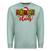 Seafoam christmas mammy claus Premium Sweatshirt - FaDigitalArtStudio
