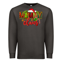 Smoke christmas mammy claus Premium Sweatshirt - FaDigitalArtStudio
