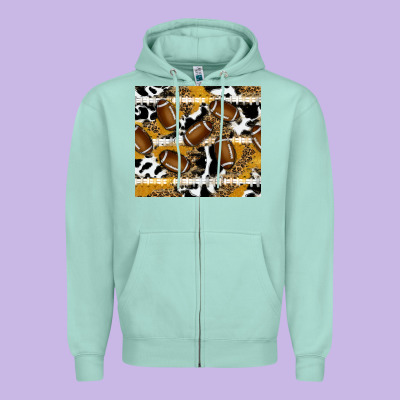 Zipper Hoodie football