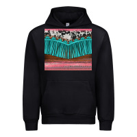 Black western fringe cowhide leopard Urban Hoodie - BarkalooDesign