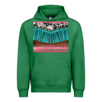 Emerald western fringe cowhide leopard Urban Hoodie - BarkalooDesign