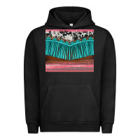 Pigment Black western fringe cowhide leopard Urban Hoodie - BarkalooDesign