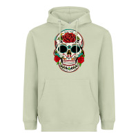 Matcha mexican day of the dead Heavyweight Hoodie - texasbilliewilder
