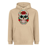 Mushroom mexican day of the dead Heavyweight Hoodie - texasbilliewilder