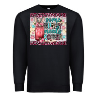 Black Some bunny needs coffee 20oz tumbler Premium Sweatshirt - Neo Western
