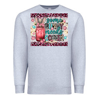 Heather Grey Some bunny needs coffee 20oz tumbler Premium Sweatshirt - Neo Western