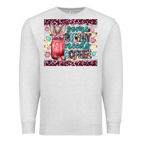 Oatmeal Heather Some bunny needs coffee 20oz tumbler Premium Sweatshirt - Neo Western