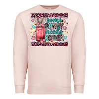Pale Pink Some bunny needs coffee 20oz tumbler Premium Sweatshirt - Neo Western