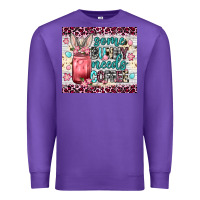 Purple Some bunny needs coffee 20oz tumbler Premium Sweatshirt - Neo Western