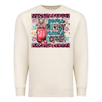 Sandshell Some bunny needs coffee 20oz tumbler Premium Sweatshirt - Neo Western