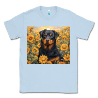 Dusty Blue rotweiler Classic Tee - Unal Design
