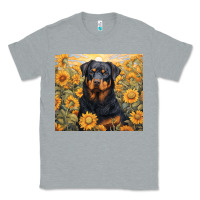 Heather Grey rotweiler Classic Tee - Unal Design