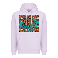 Lilac hearts mama Premium Hoodie - Artiststas