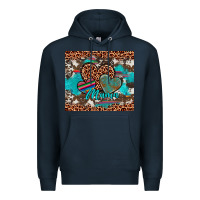 Navy hearts mama Premium Hoodie - Artiststas