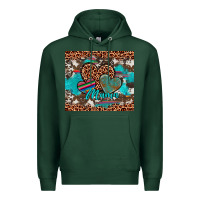 Sports Green hearts mama Premium Hoodie - Artiststas