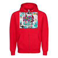 Red hair hustler Zipper Hoodie - RanaPortraitStore
