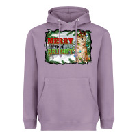 Lavender merry and bright shiba inu Heavyweight Hoodie - RanaPortraitStore