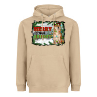 Mushroom merry and bright shiba inu Heavyweight Hoodie - RanaPortraitStore