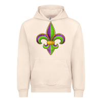 Sandshell mardi gras fleur de lis leopard Urban Hoodie - Jasminsmagicworld