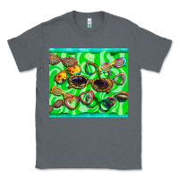 Charcoal Heather sunglasses Classic Tee - BarkalooDesign