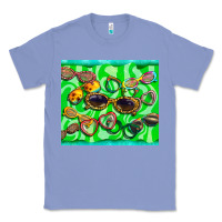 Colony Blue sunglasses Classic Tee - BarkalooDesign