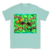 Seafoam sunglasses Classic Tee - BarkalooDesign