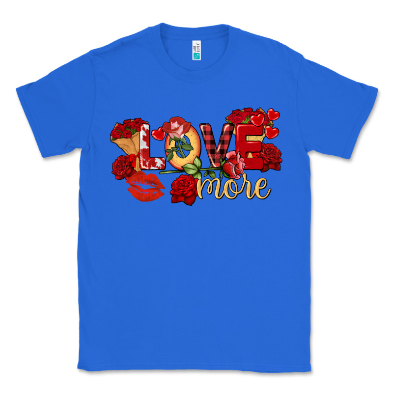 Love More Valentine's Day Classic Tee by FaDigitalArtStudio | Teevron