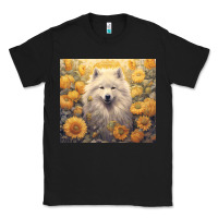 Black samoyed Classic Tee - Unal Design