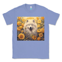 Colony Blue samoyed Classic Tee - Unal Design