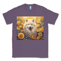 Lavender samoyed Classic Tee - Unal Design
