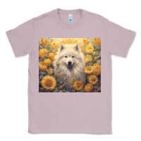 Lilac samoyed Classic Tee - Unal Design