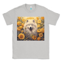 Moon Dust samoyed Classic Tee - Unal Design