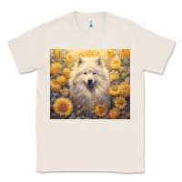 Natural samoyed Classic Tee - Unal Design