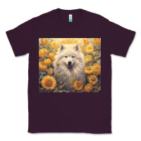 Plum samoyed Classic Tee - Unal Design