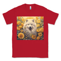 Red samoyed Classic Tee - Unal Design