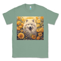 Sage samoyed Classic Tee - Unal Design