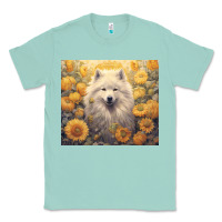 Seafoam samoyed Classic Tee - Unal Design
