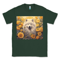 Sports Green samoyed Classic Tee - Unal Design
