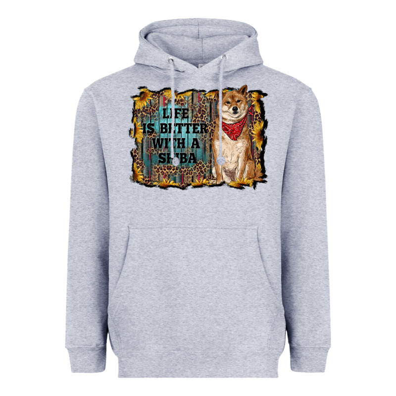 Life Is Better With A Shiba Heavyweight Hoodie by RanaPortraitStore | Teevron